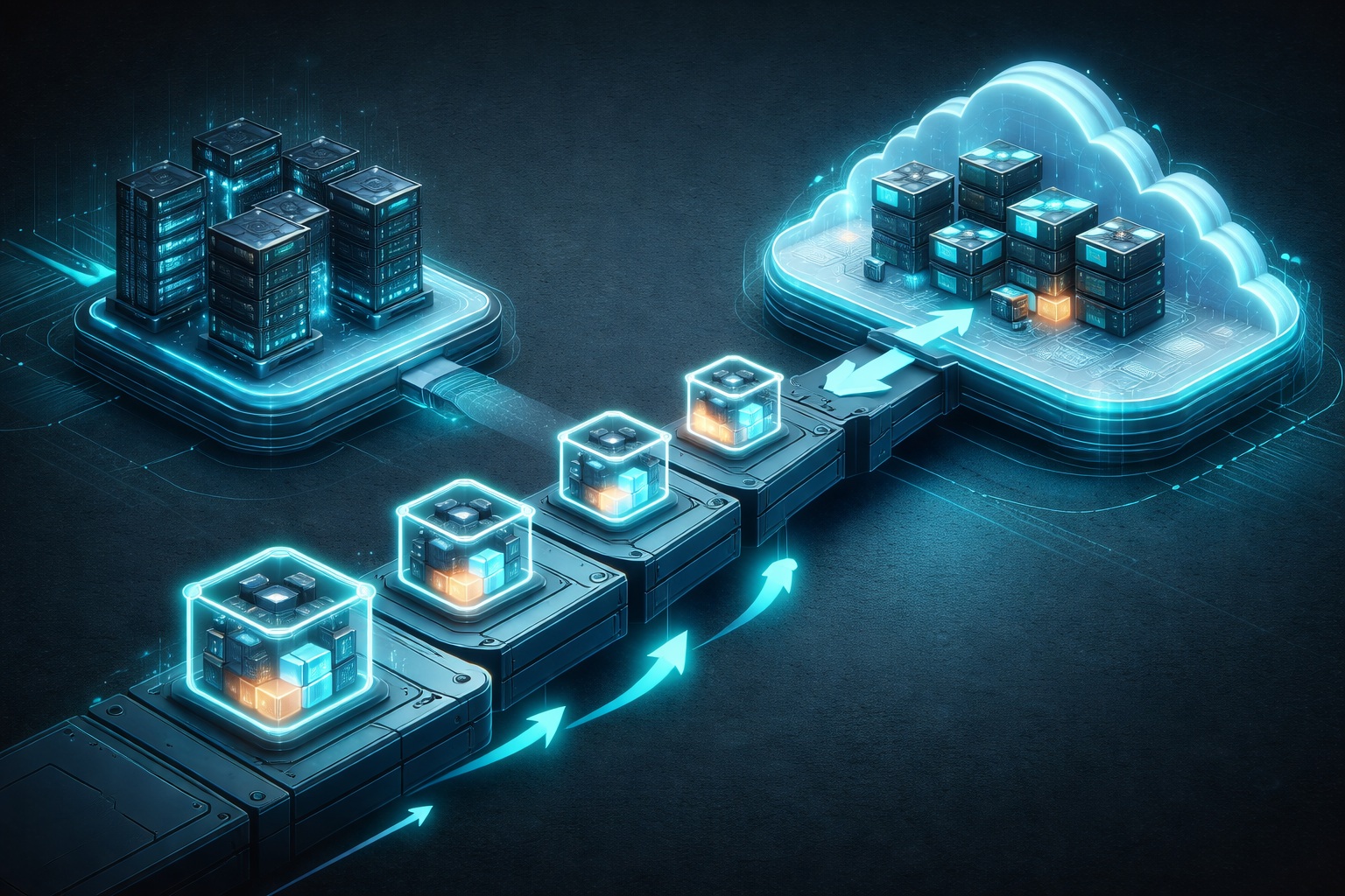 Cloud-Migration ohne Big-Bang Symbolbild