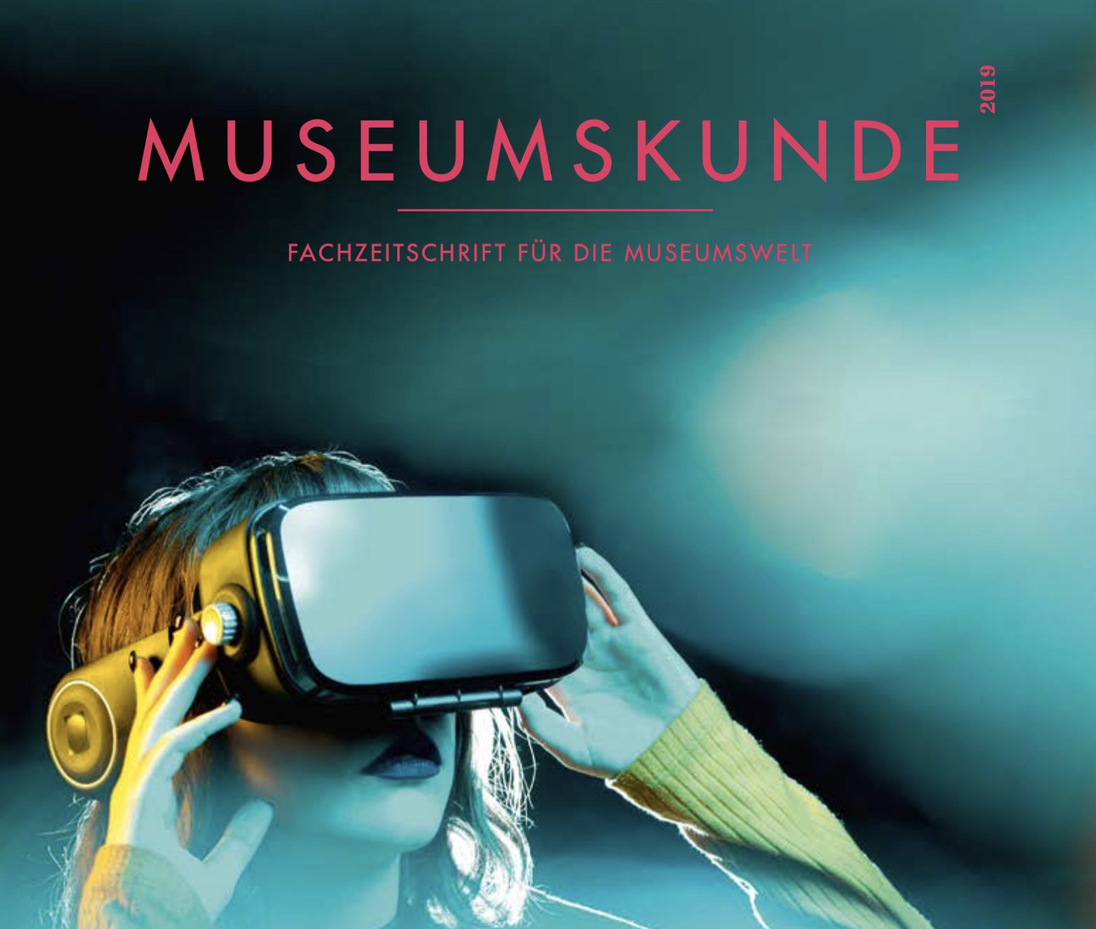 Wissenschaftliche Publikation in der Fachzeitschrift "Museumskunde" zum Thema "KI im Museum" cover