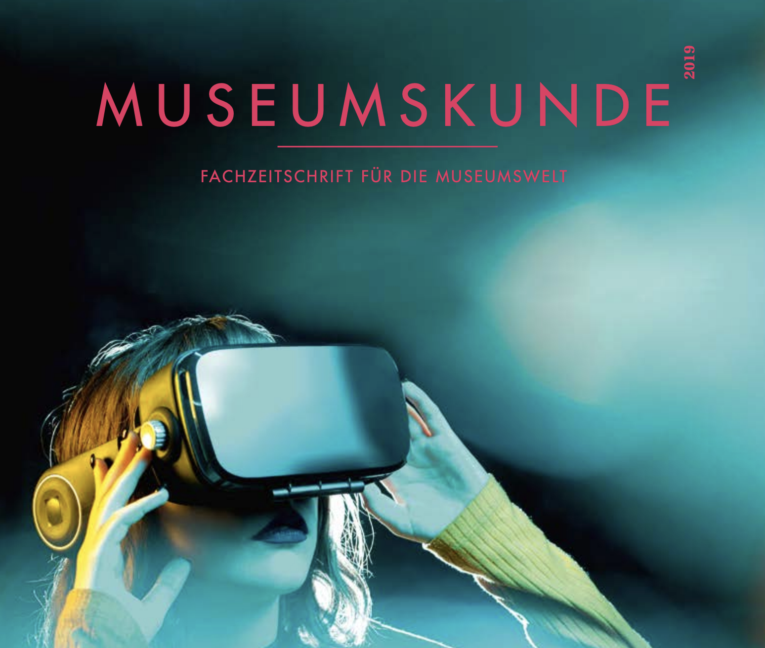 Wissenschaftliche Publikation in der Fachzeitschrift "Museumskunde" zum Thema "KI im Museum" cover