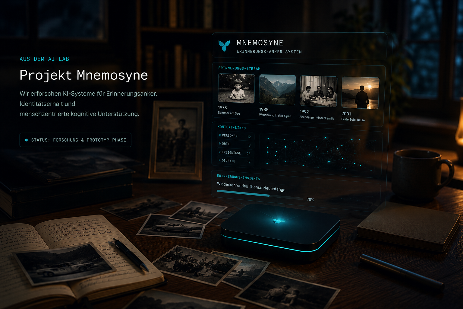 Cinematische Visualisierung von Project Mnemosyne